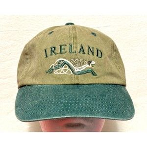 Ireland Green Olive Hat Cap Travel